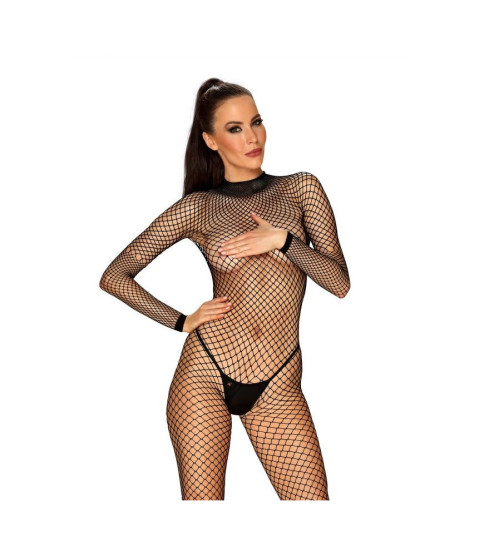 N121 Bodystocking - Noir